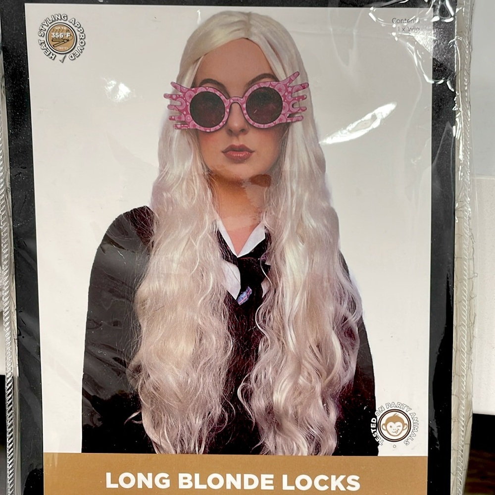 Allaura Long Blonde Locks Wig